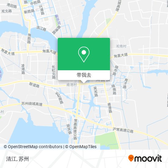 清江地图