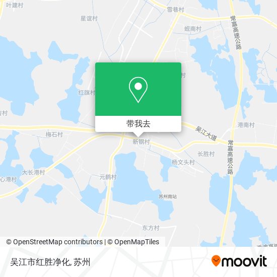 吴江市红胜净化地图