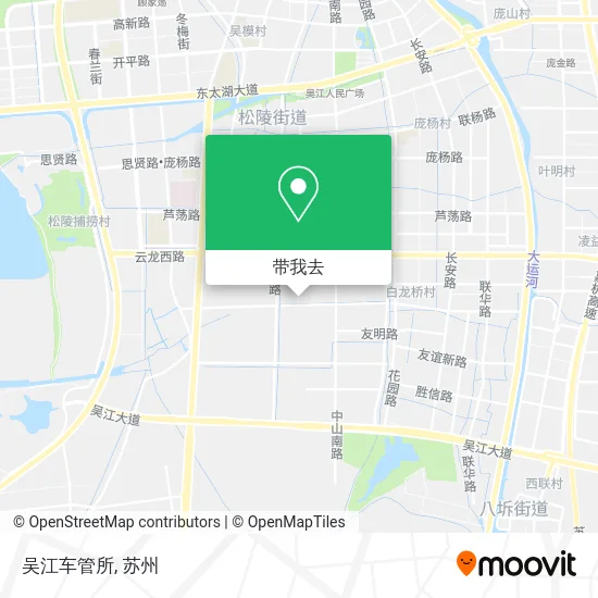 吴江车管所地图