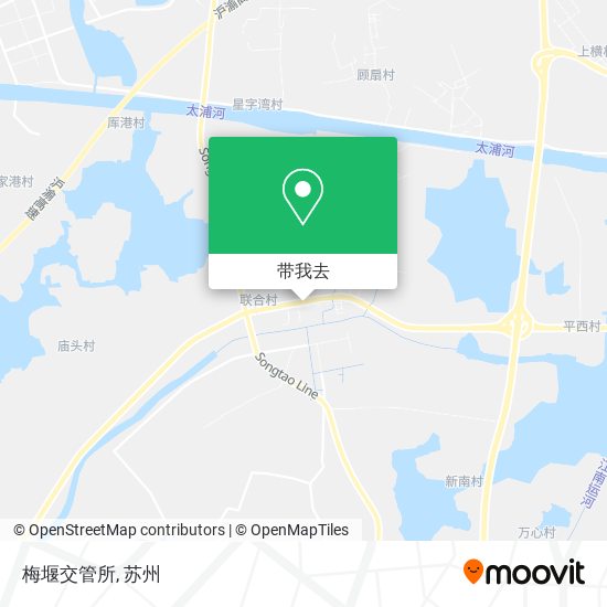 梅堰交管所地图