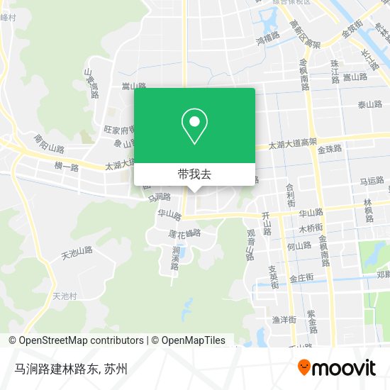 马涧路建林路东地图