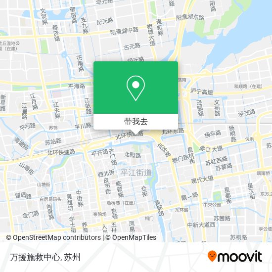 万援施救中心地图