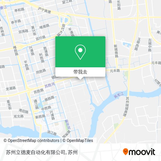 苏州立德麦自动化有限公司地图