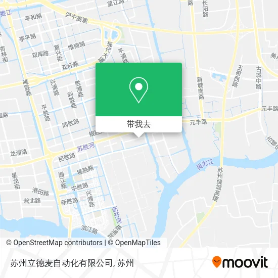 苏州立德麦自动化有限公司地图