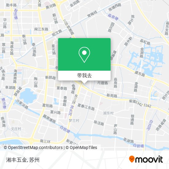 湘丰五金地图