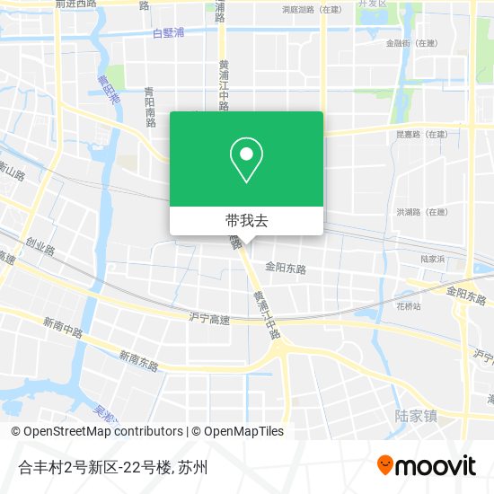 合丰村2号新区-22号楼地图