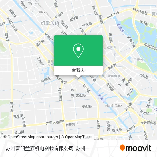 苏州富明益嘉机电科技有限公司地图