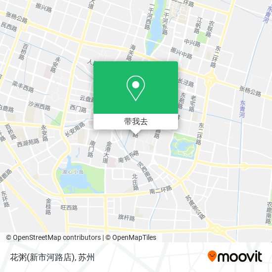 花粥(新市河路店)地图