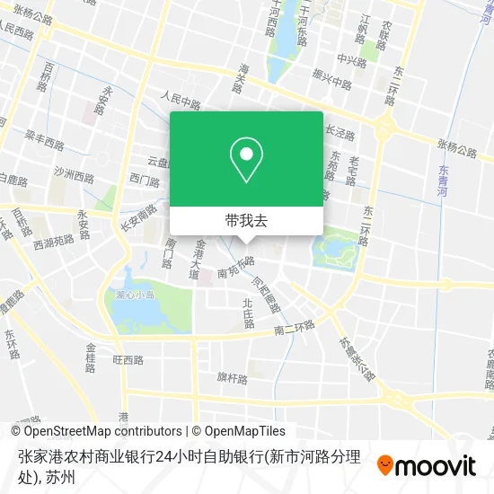 张家港农村商业银行24小时自助银行(新市河路分理处)地图