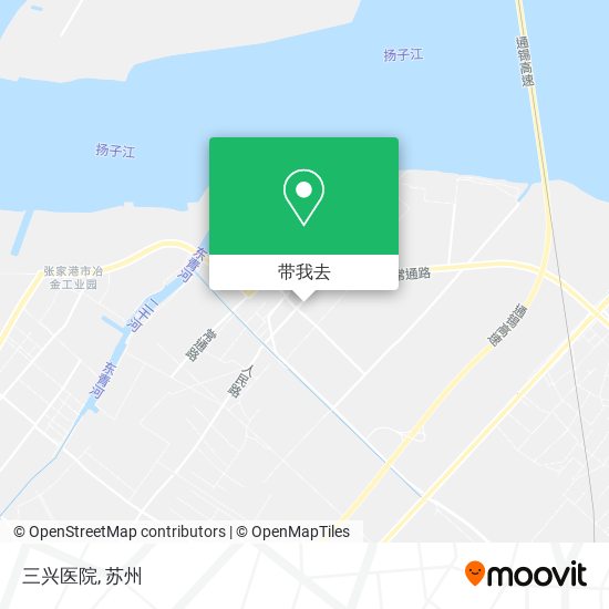 三兴医院地图