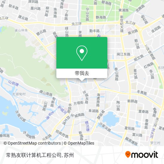 常熟友联计算机工程公司地图