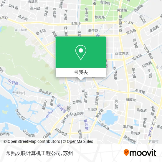 常熟友联计算机工程公司地图