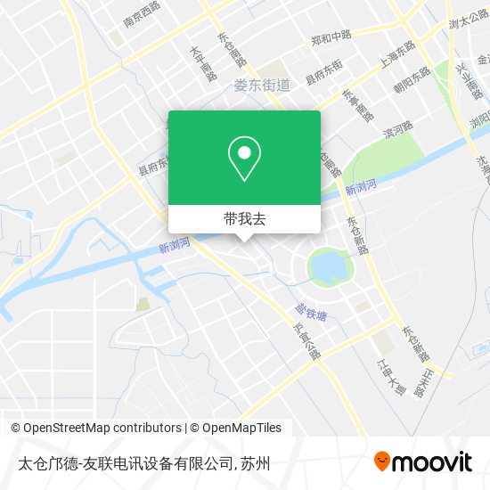 太仓邝德-友联电讯设备有限公司地图