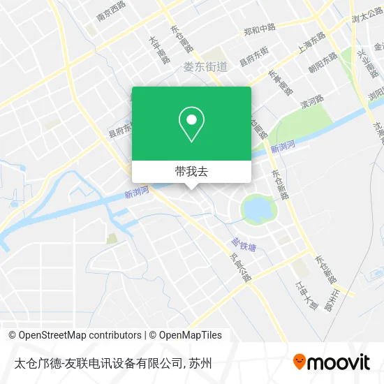 太仓邝德-友联电讯设备有限公司地图