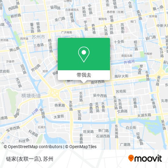 链家(友联一店)地图