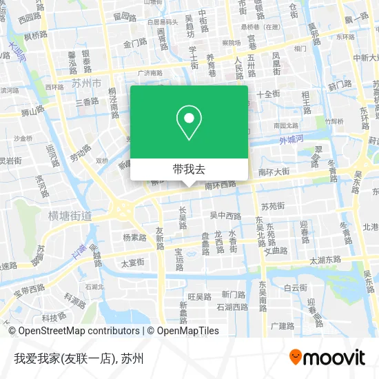 我爱我家(友联一店)地图