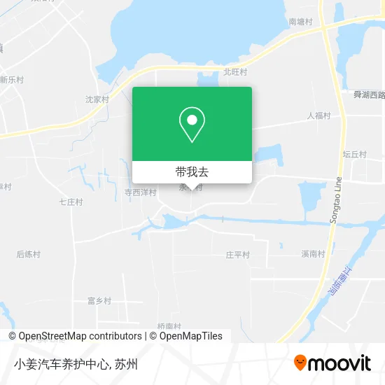 小姜汽车养护中心地图