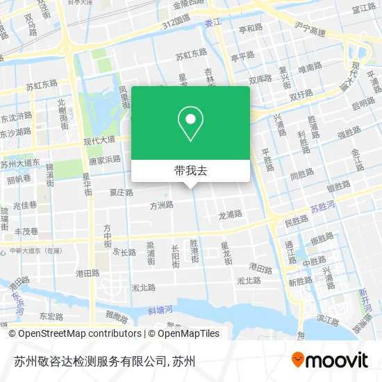 苏州敬咨达检测服务有限公司地图