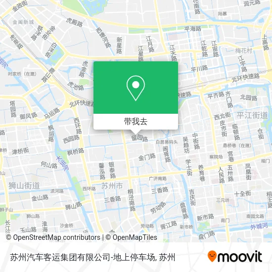 苏州汽车客运集团有限公司-地上停车场地图