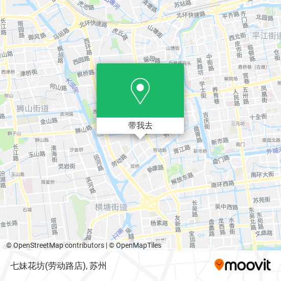 七妹花坊(劳动路店)地图
