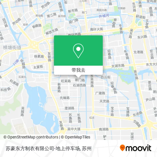 苏豪东方制衣有限公司-地上停车场地图