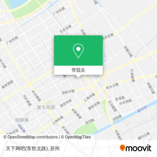 天下网吧(常胜北路)地图