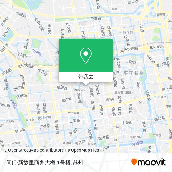 阊门·新故里商务大楼-1号楼地图