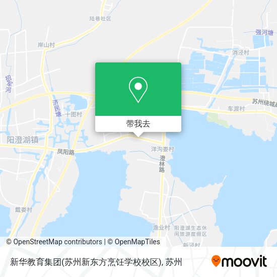 新华教育集团(苏州新东方烹饪学校校区)地图
