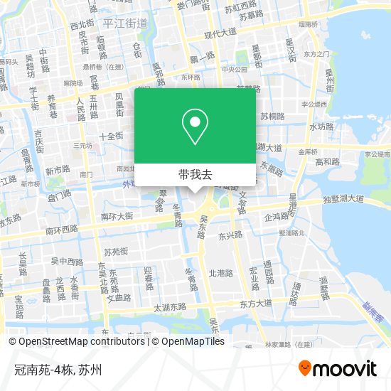 冠南苑-4栋地图