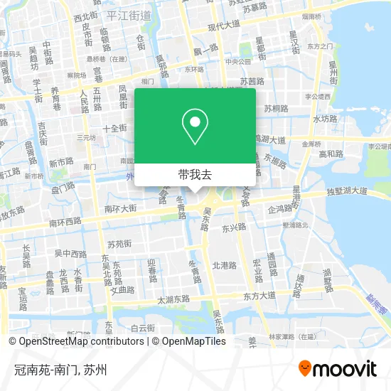 冠南苑-南门地图