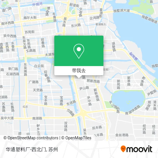 华通塑料厂-西北门地图
