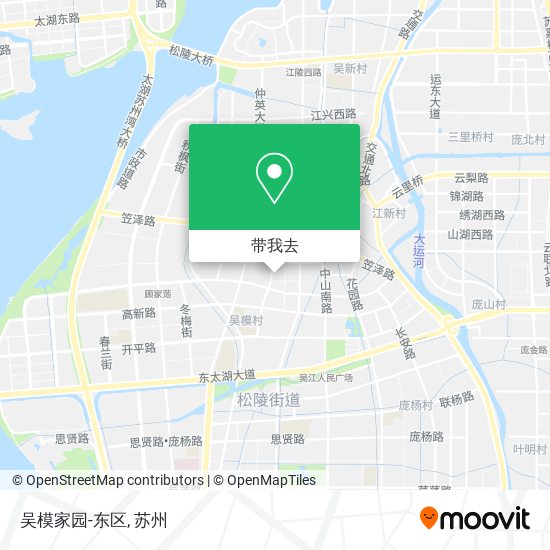 吴模家园-东区地图