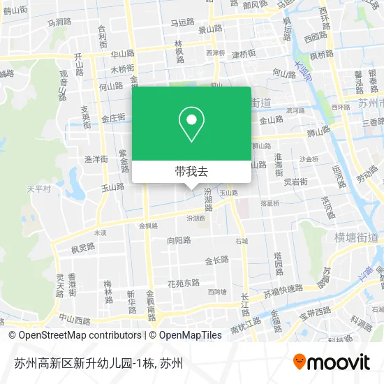 苏州高新区新升幼儿园-1栋地图