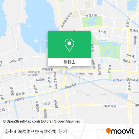 苏州汇淘网络科技有限公司地图