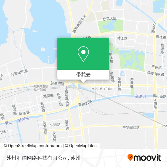 苏州汇淘网络科技有限公司地图