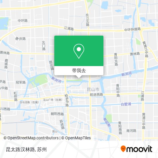 昆太路汉林路地图