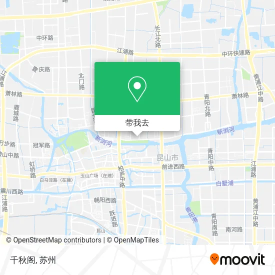 千秋阁地图