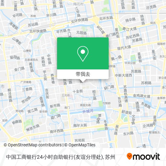 中国工商银行24小时自助银行(友谊分理处)地图