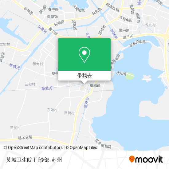 莫城卫生院-门诊部地图
