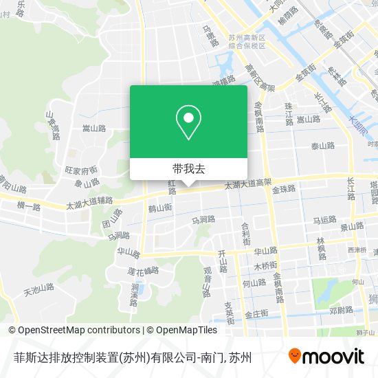 菲斯达排放控制装置(苏州)有限公司-南门地图