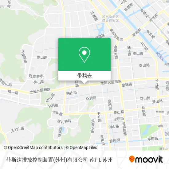 菲斯达排放控制装置(苏州)有限公司-南门地图
