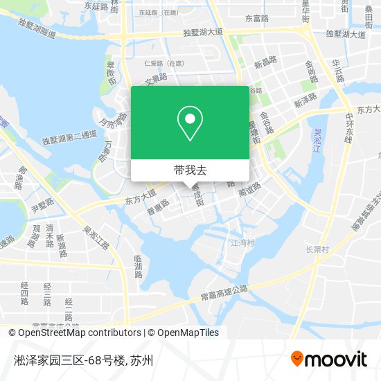 淞泽家园三区-68号楼地图
