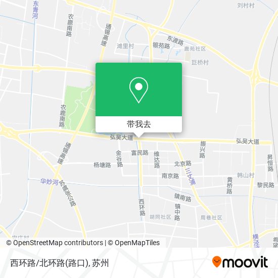 西环路/北环路(路口)地图