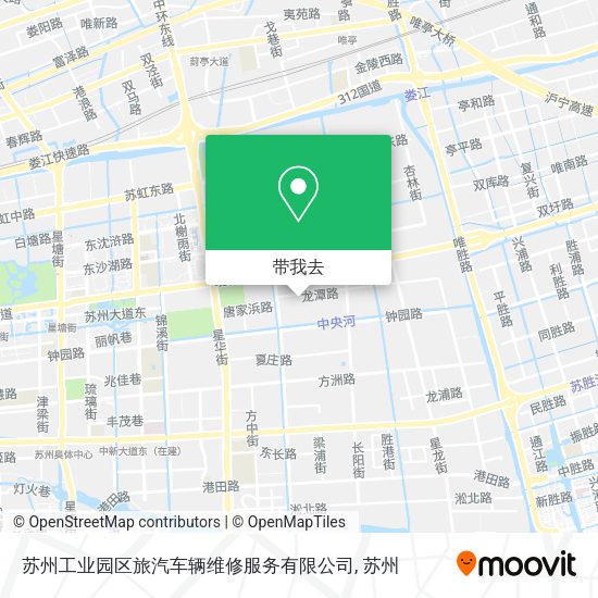 苏州工业园区旅汽车辆维修服务有限公司地图