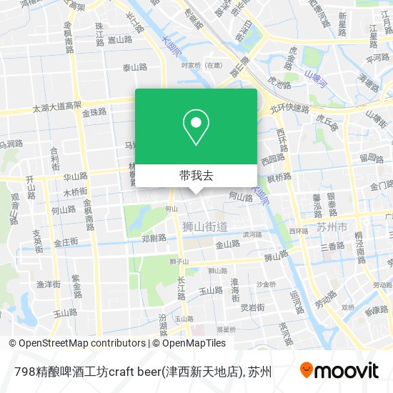798精酿啤酒工坊craft beer(津西新天地店)地图