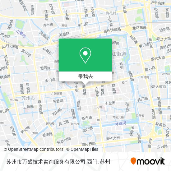 苏州市万盛技术咨询服务有限公司-西门地图