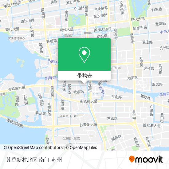 莲香新村北区-南门地图