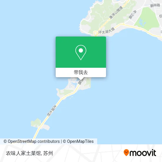 农味人家土菜馆地图