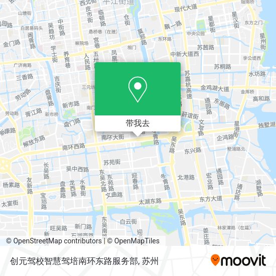 创元驾校智慧驾培南环东路服务部地图