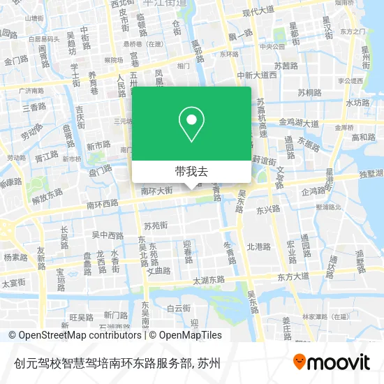 创元驾校智慧驾培南环东路服务部地图
